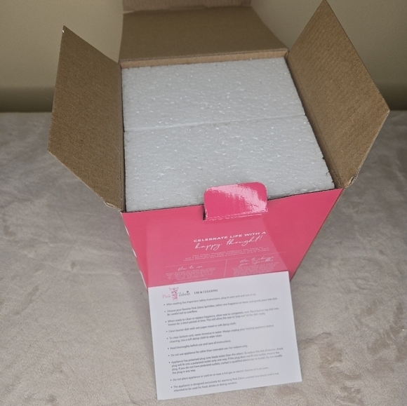 Pink Zebra Simmer Pot Happy Thoughts Playful Dots - Picture 8 of 9